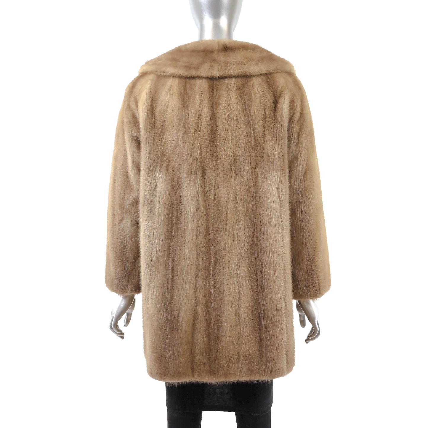 Light Brown Mink Jacket- Size M