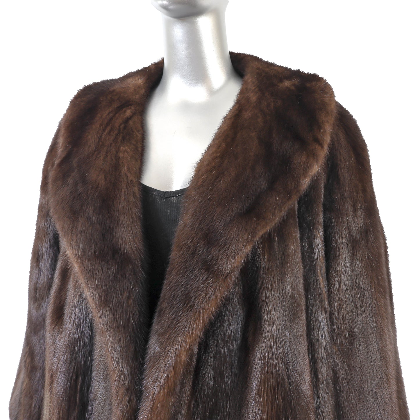 Brown Mink Jacket- Size XXL