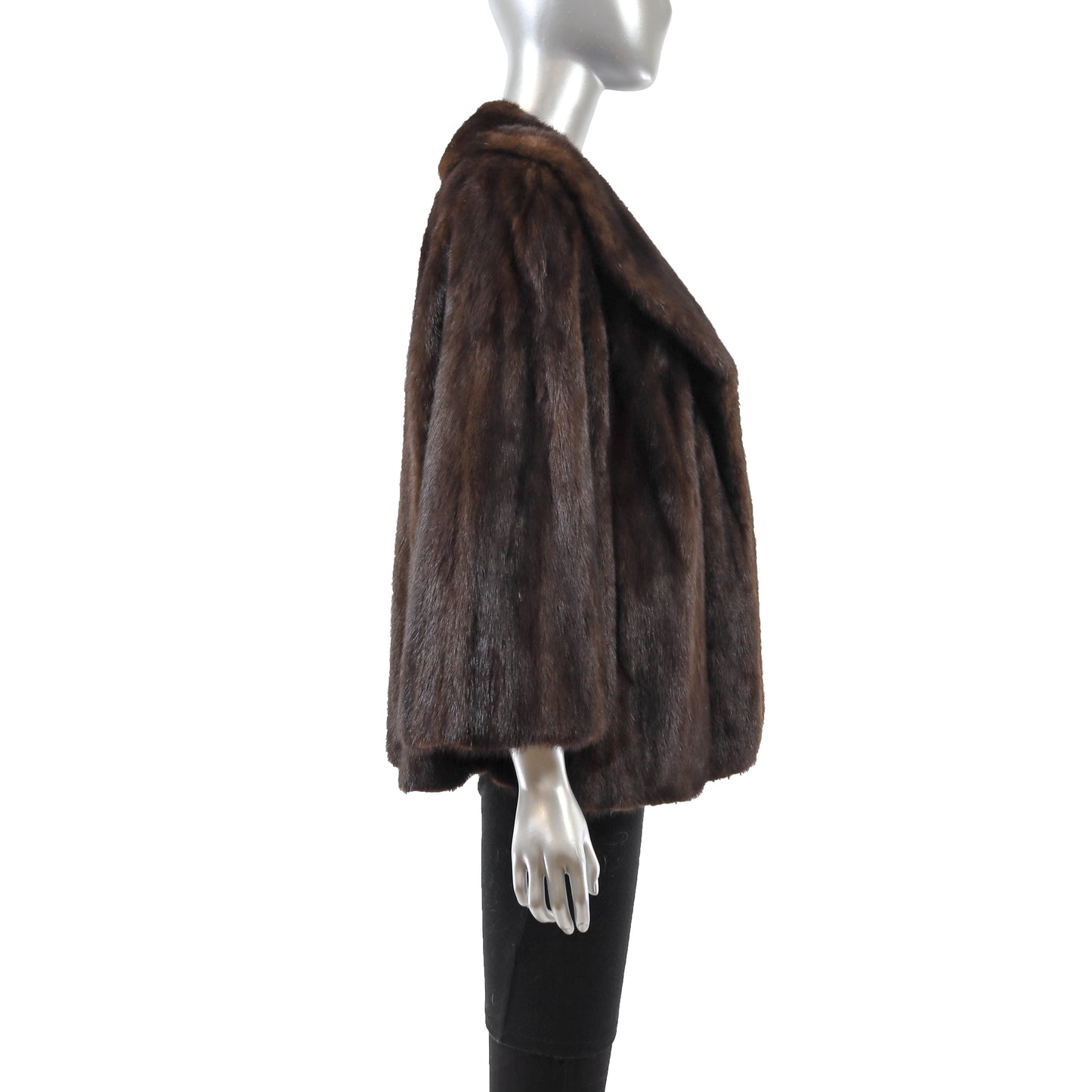 Brown Mink Jacket- Size XXL