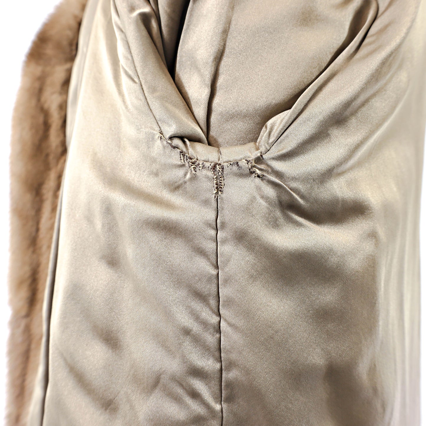 Light Brown Mink Jacket- Size L