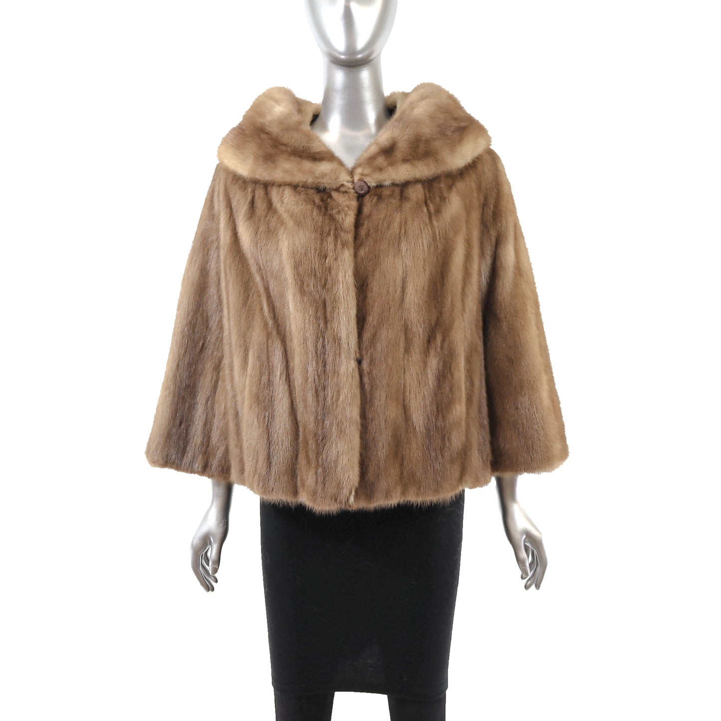 Light Brown Mink Jacket- Size L