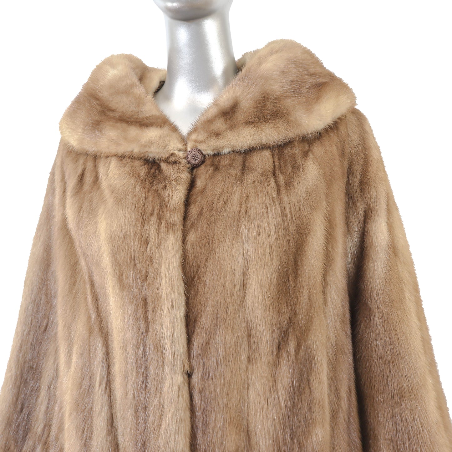 Light Brown Mink Jacket- Size L