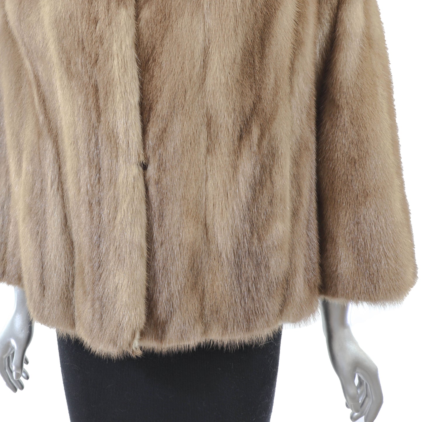 Light Brown Mink Jacket- Size L