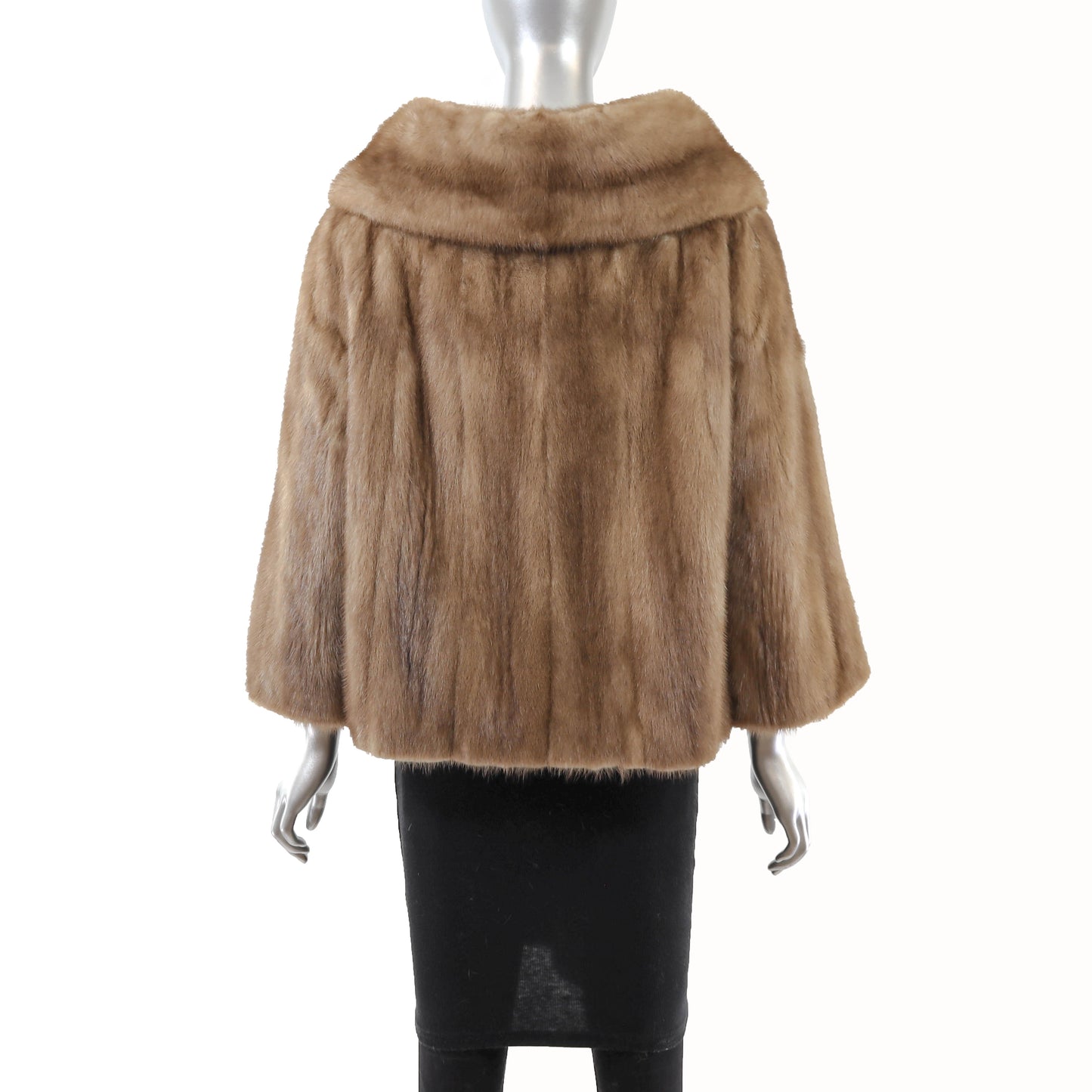 Light Brown Mink Jacket- Size L