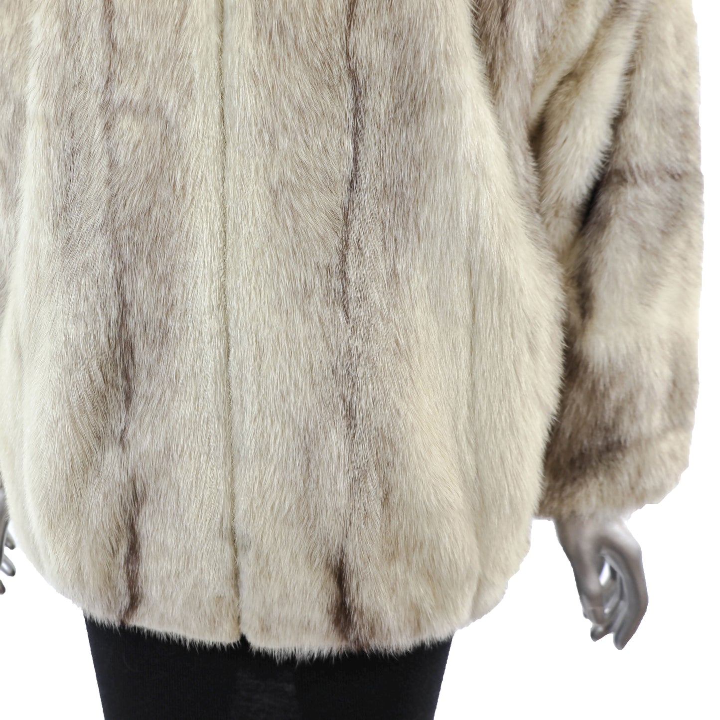 Cross Mink Jacket- Size L