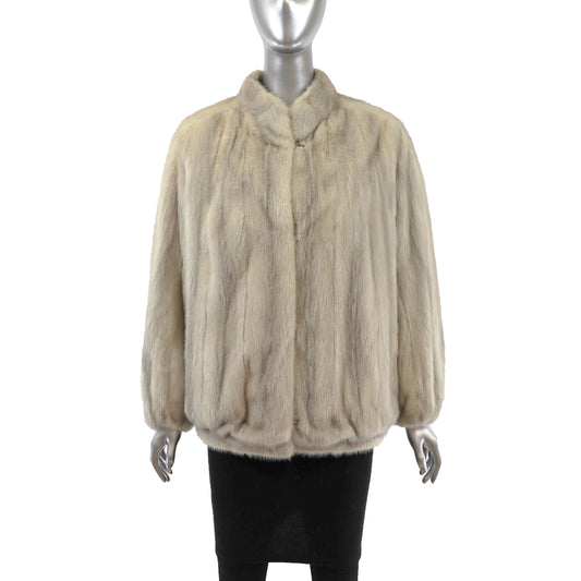 Sapphire Mink Jacket- Size S