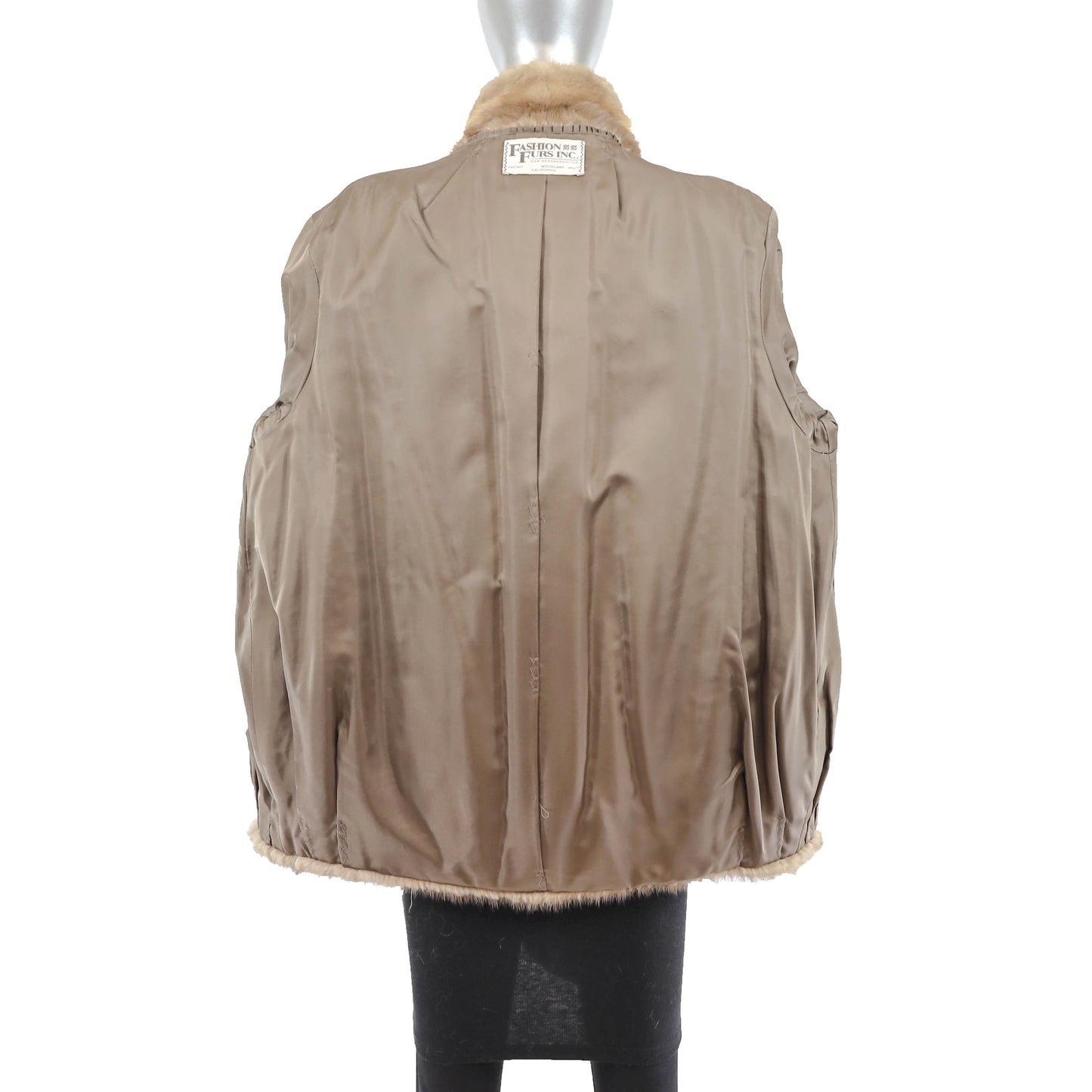 Autumn Haze Mink Jacket- Size M