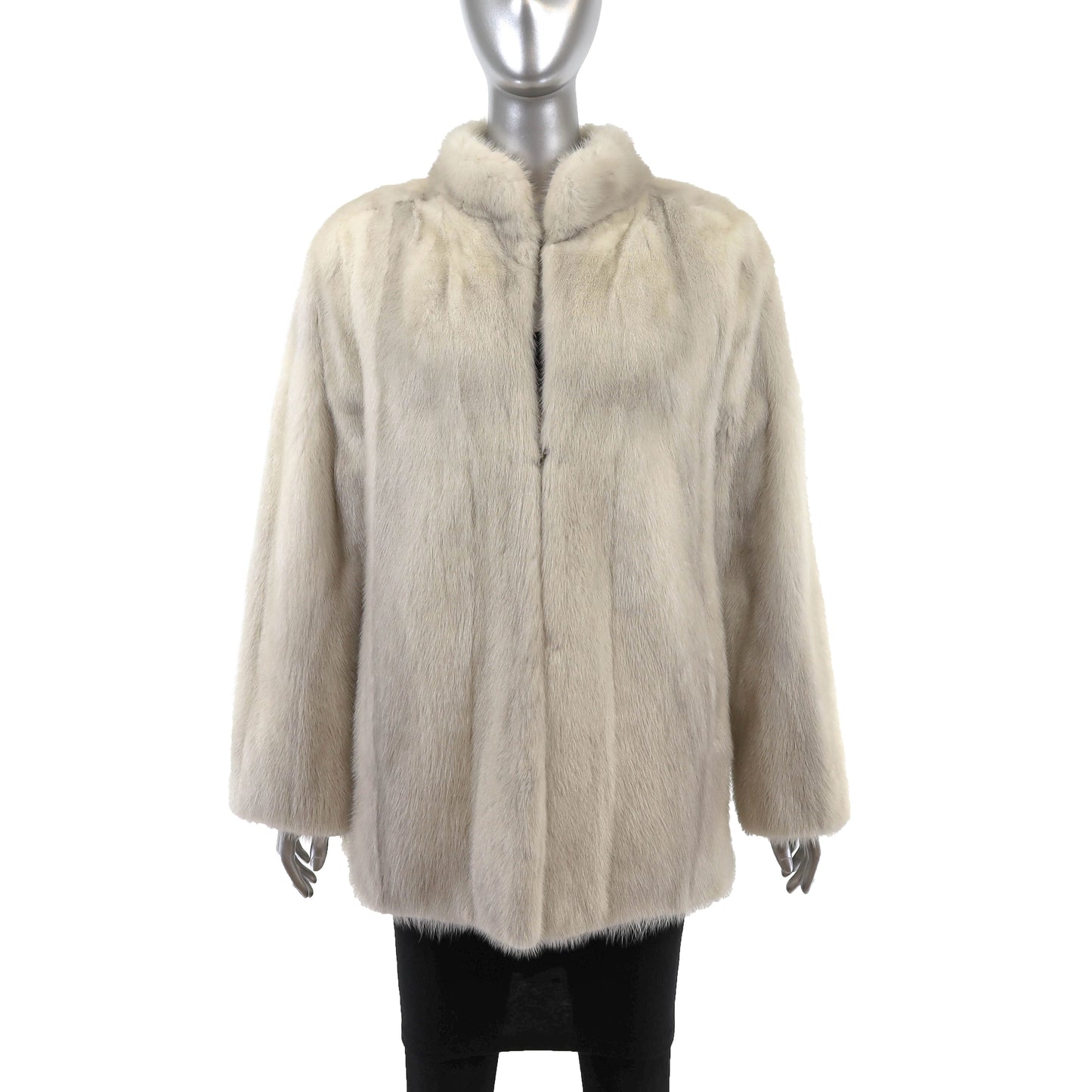 Beige Mink Jacket- Size XL