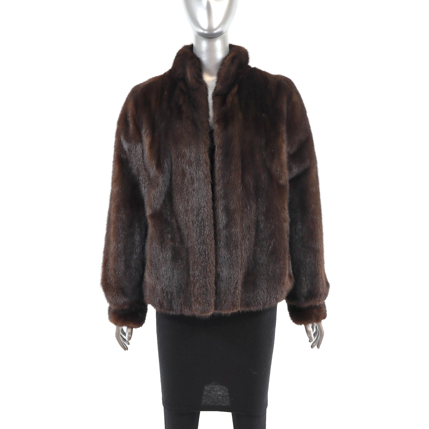 Mahogany Mink Jacket- Size S