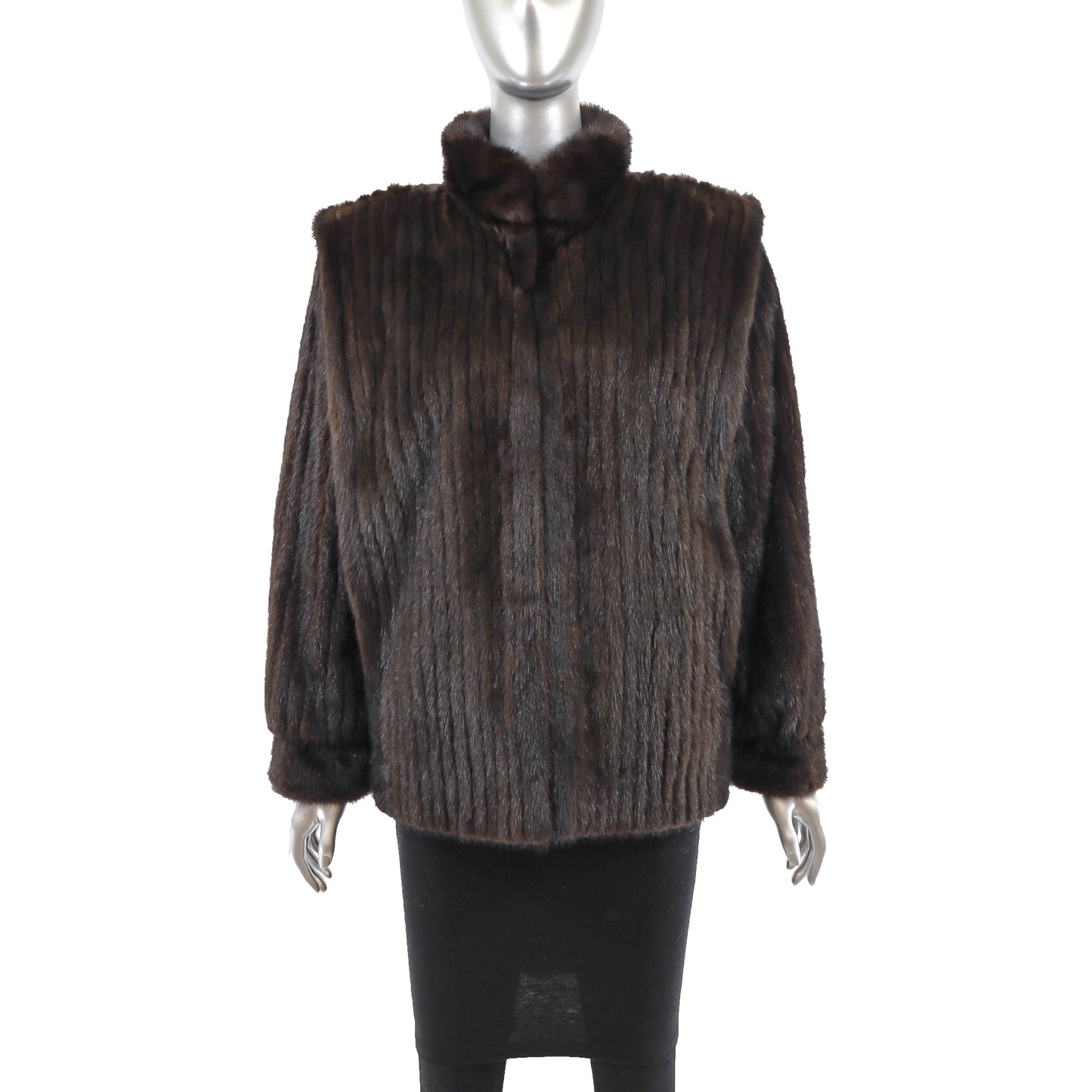 Mahogany Mink Corded Jacket- Size M