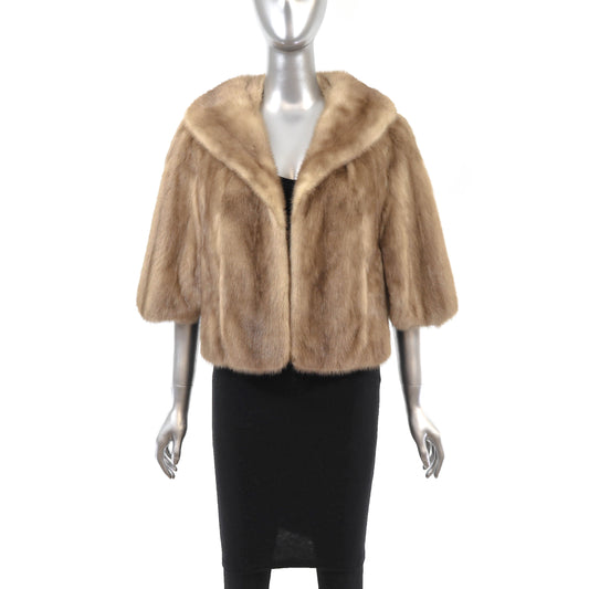 Autumn Haze Mink Stole- Size Free