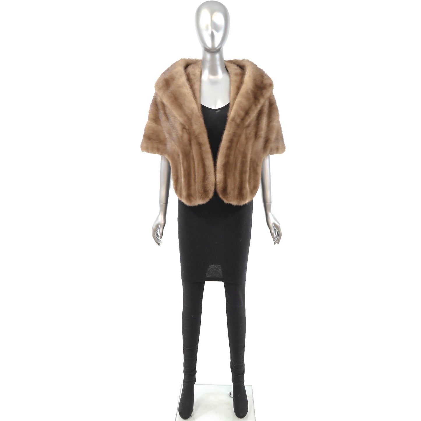 Autumn Haze Mink Stole- Size Free