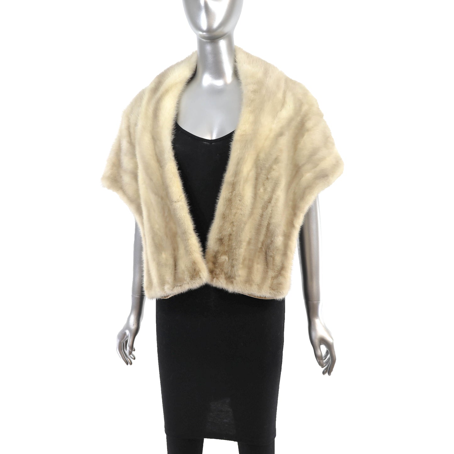 Tourmaline Mink Stole- Size Free