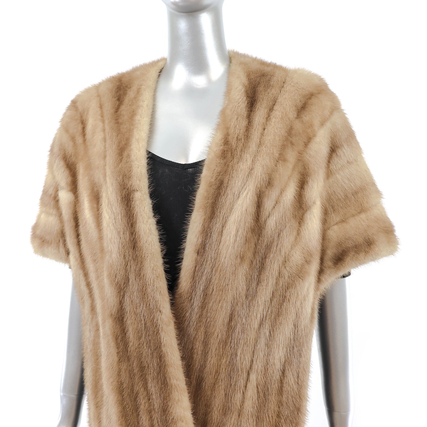 Autumn Haze Mink Stole- Size Free