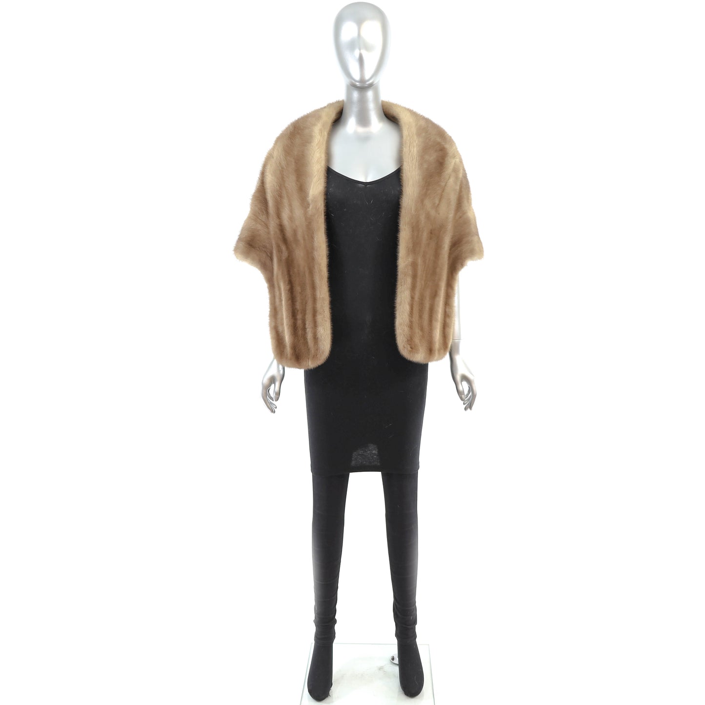 Autumn Haze Mink Stole- Size Free