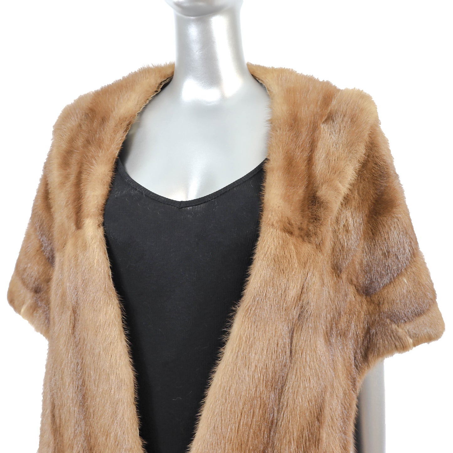 Autumn Haze Mink Stole- Size Free