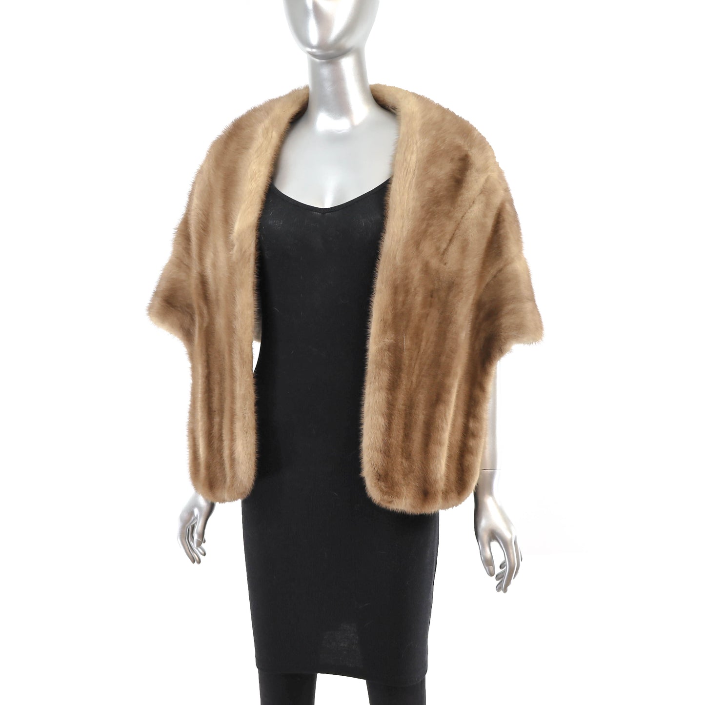 Autumn Haze Mink Stole- Size Free