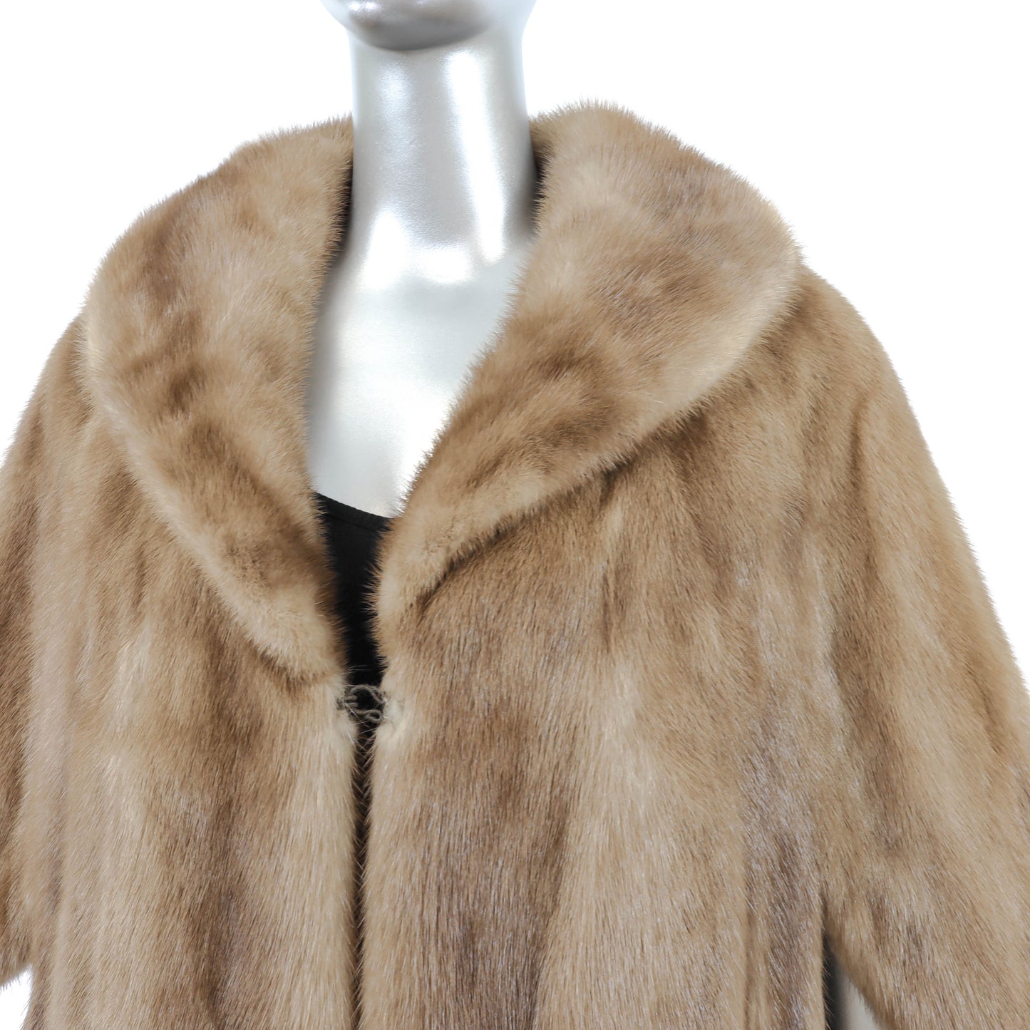 Light Brown Mink Stole- Size M