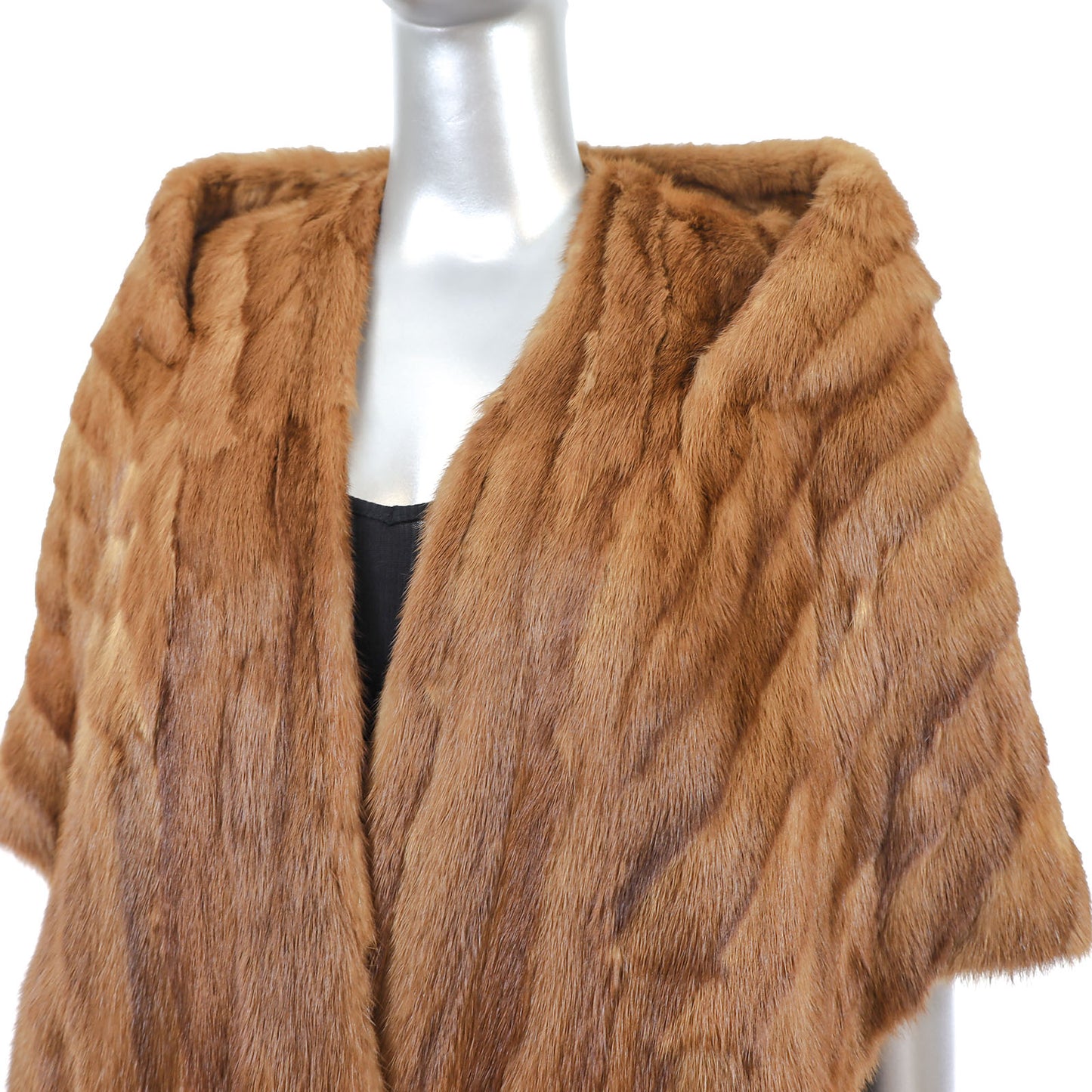 Chinese Mink Stole- Size Free