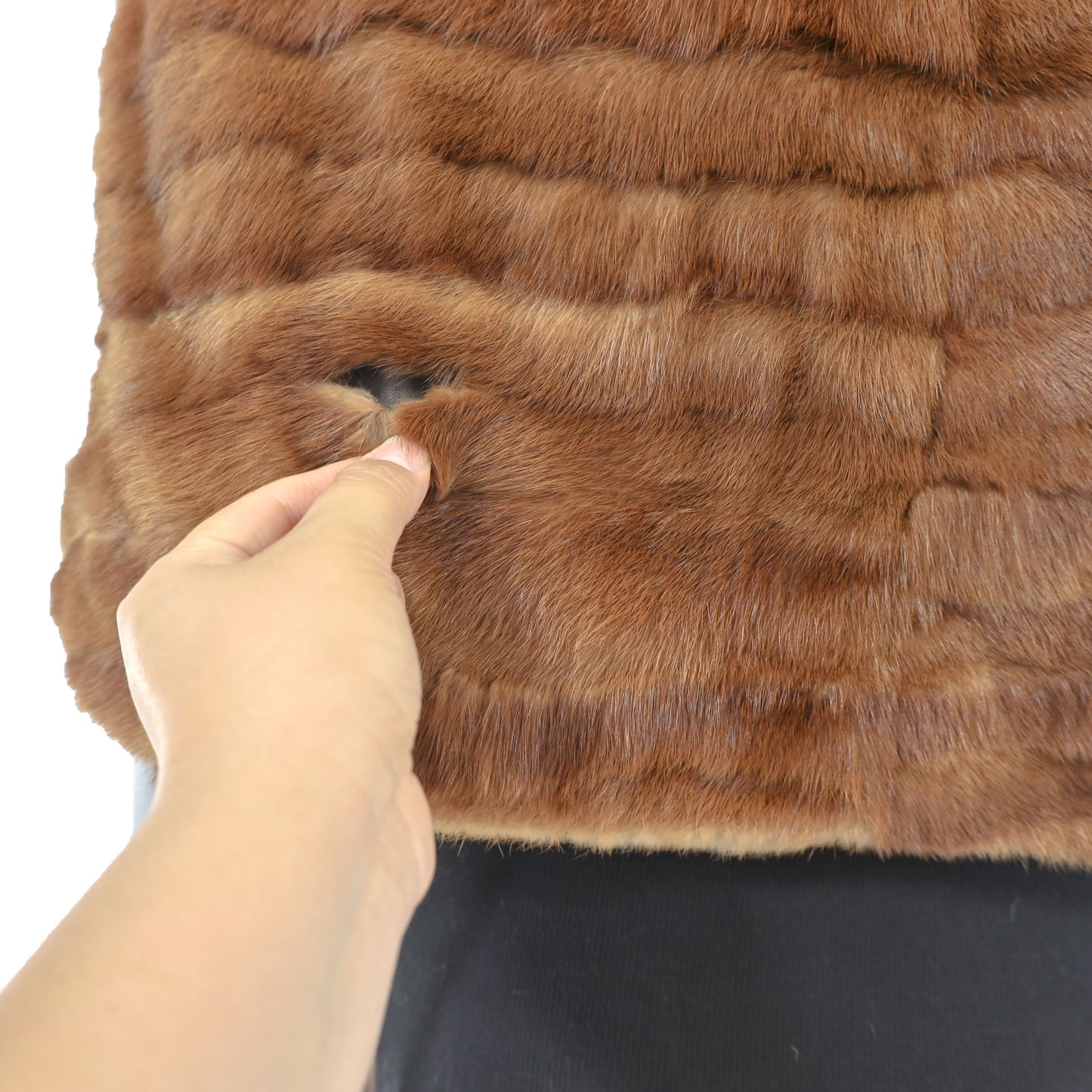 Chinese Mink Stole- Size Free