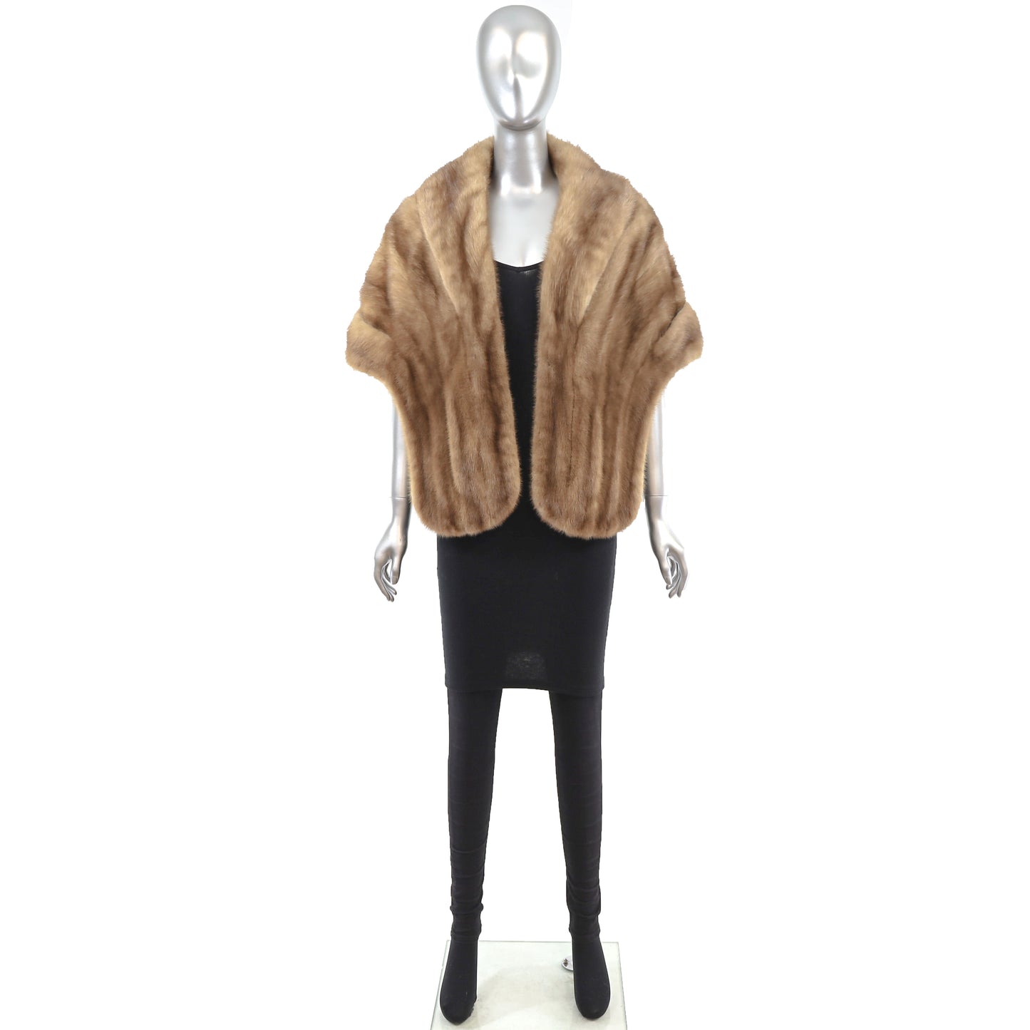 Autumn Haze Mink Stole - Free Size