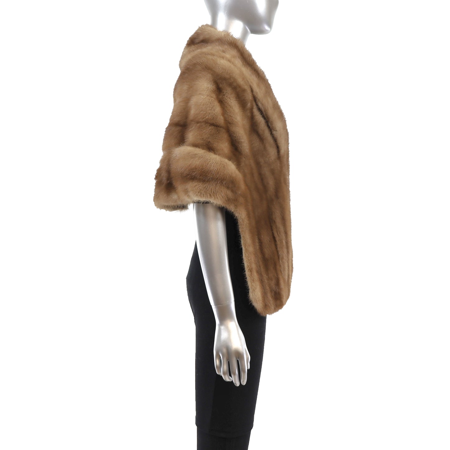 Autumn Haze Mink Stole - Free Size