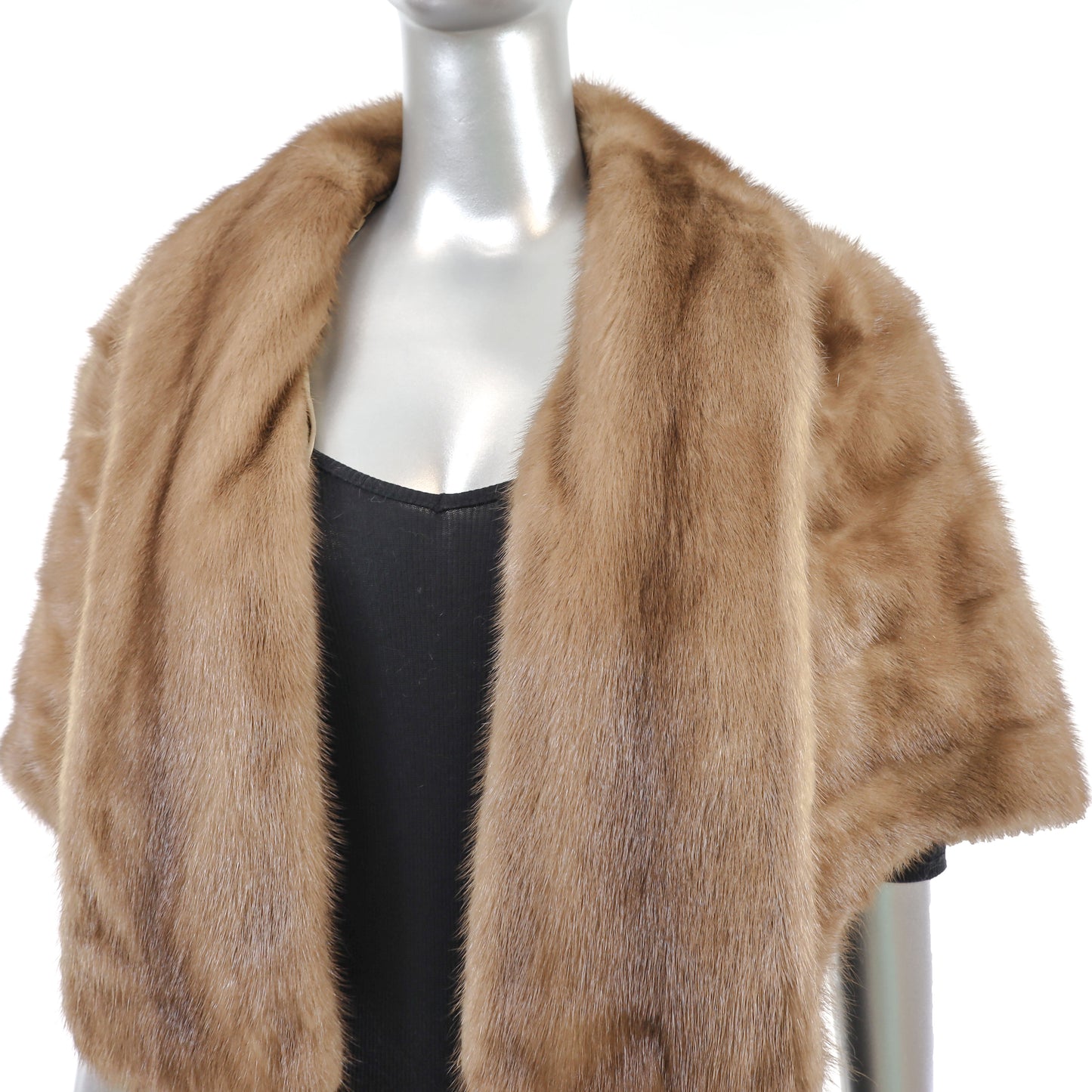 Autumn Haze Mink Stole- Size Free