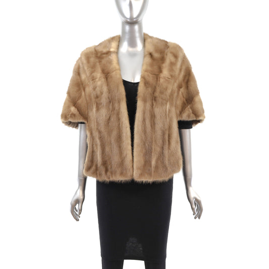 Autumn Haze Mink Stole- Size Free