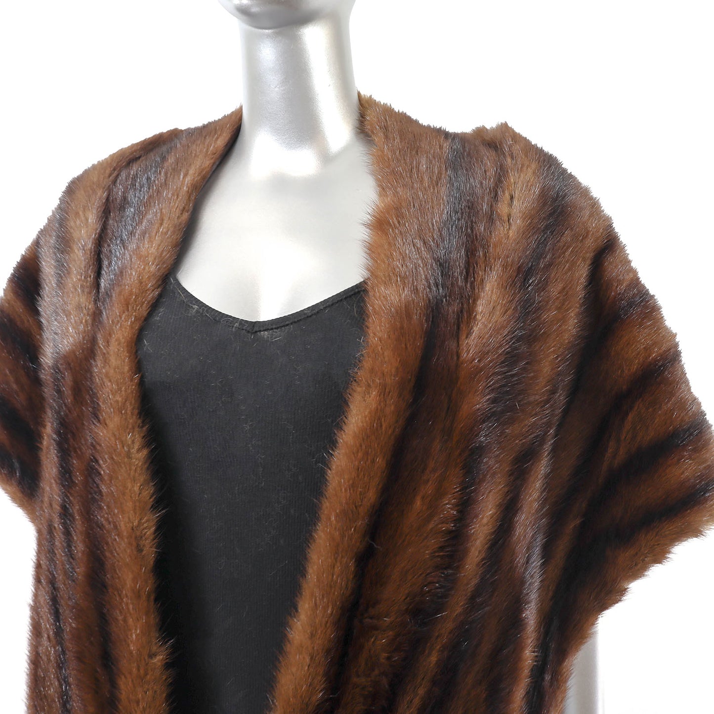 Chinese Mink Stole- Size Free