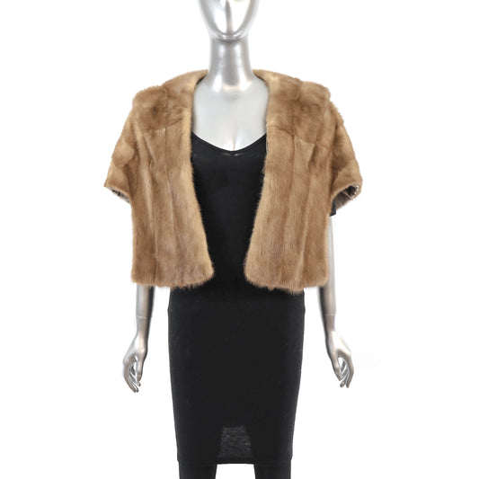 Autumn Haze Mink Stole- Size Free