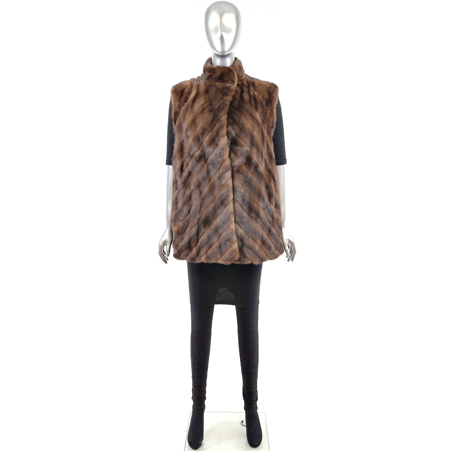 Valentino/ Furs Alixandre Lunaraine Mink Vest- Size M