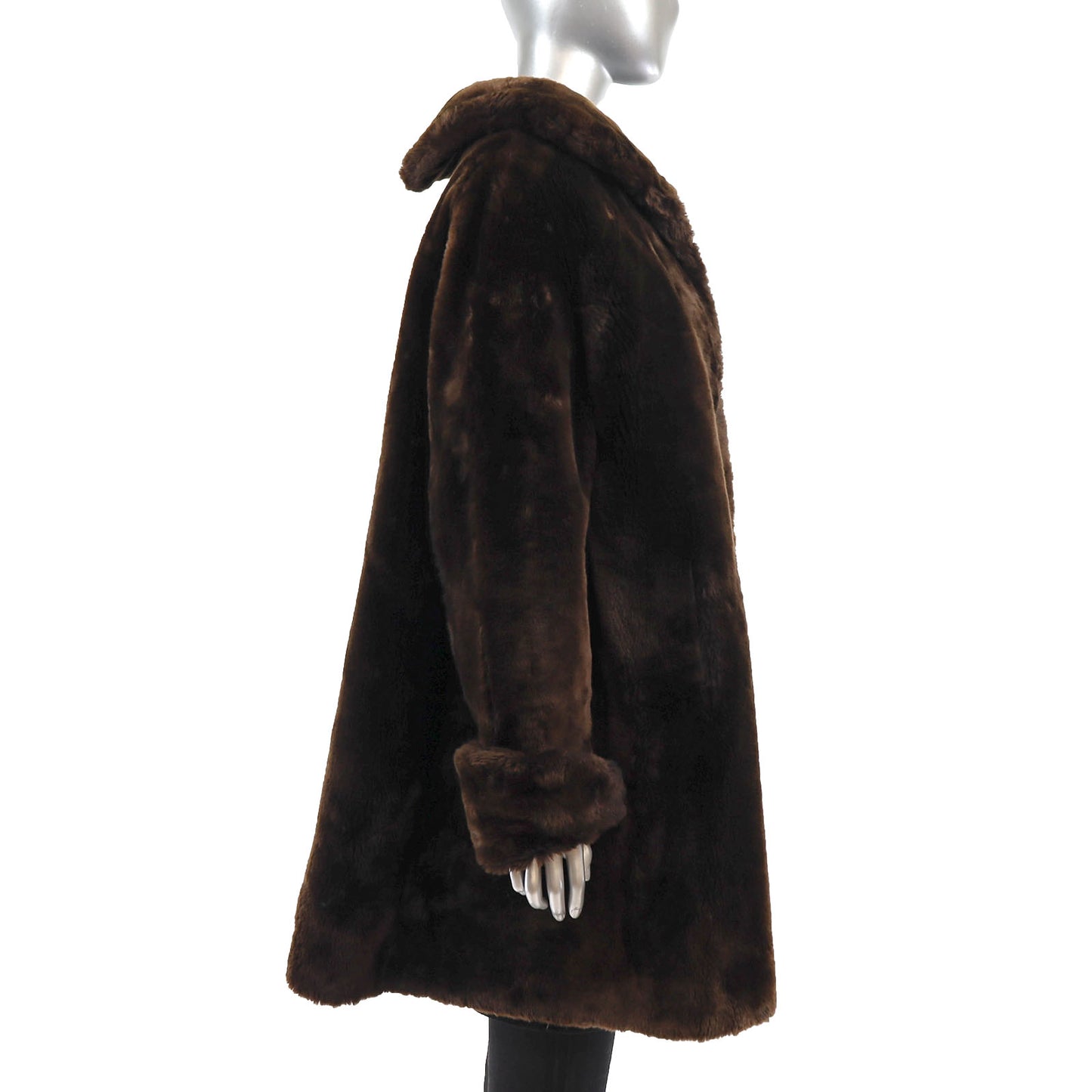 Mouton Coat- Size XL