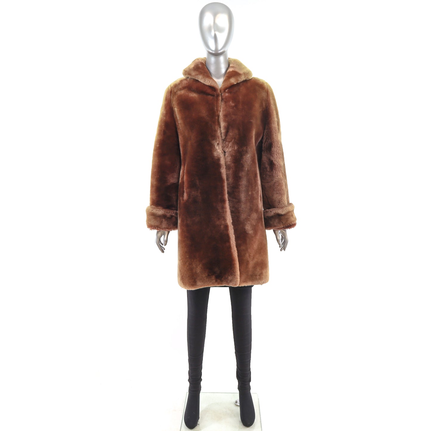 Mouton 3/4 Coat- Size M