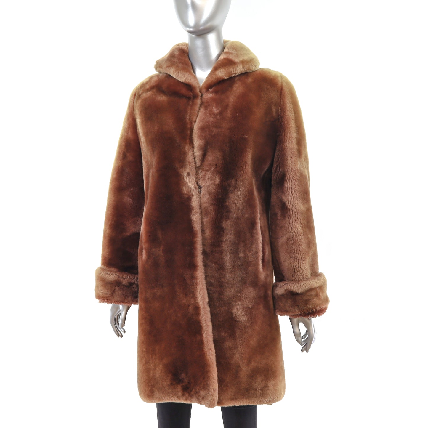 Mouton 3/4 Coat- Size M