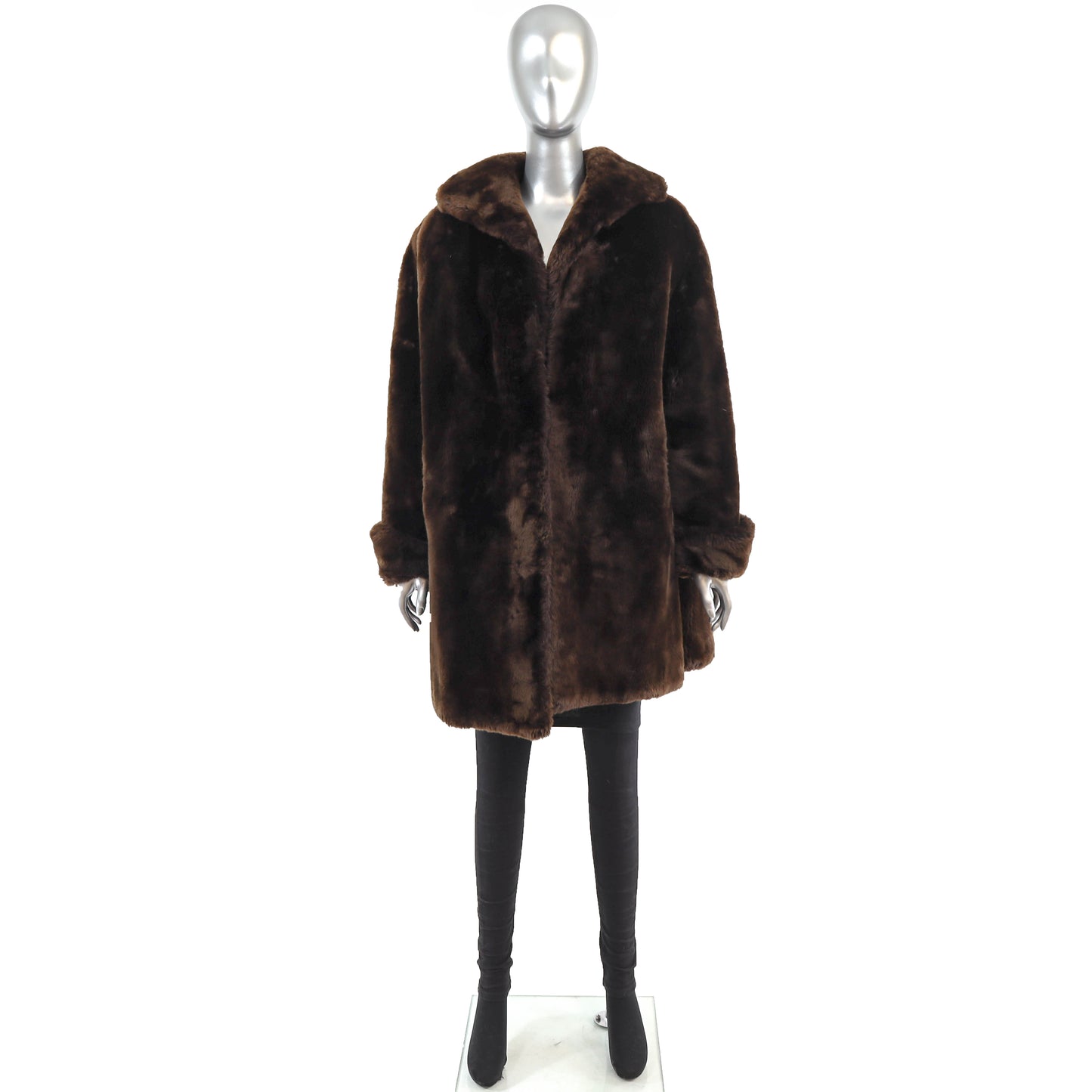 Mouton Coat- Size XL