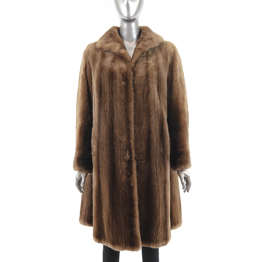 Sheared Nutria Coat- Size XL