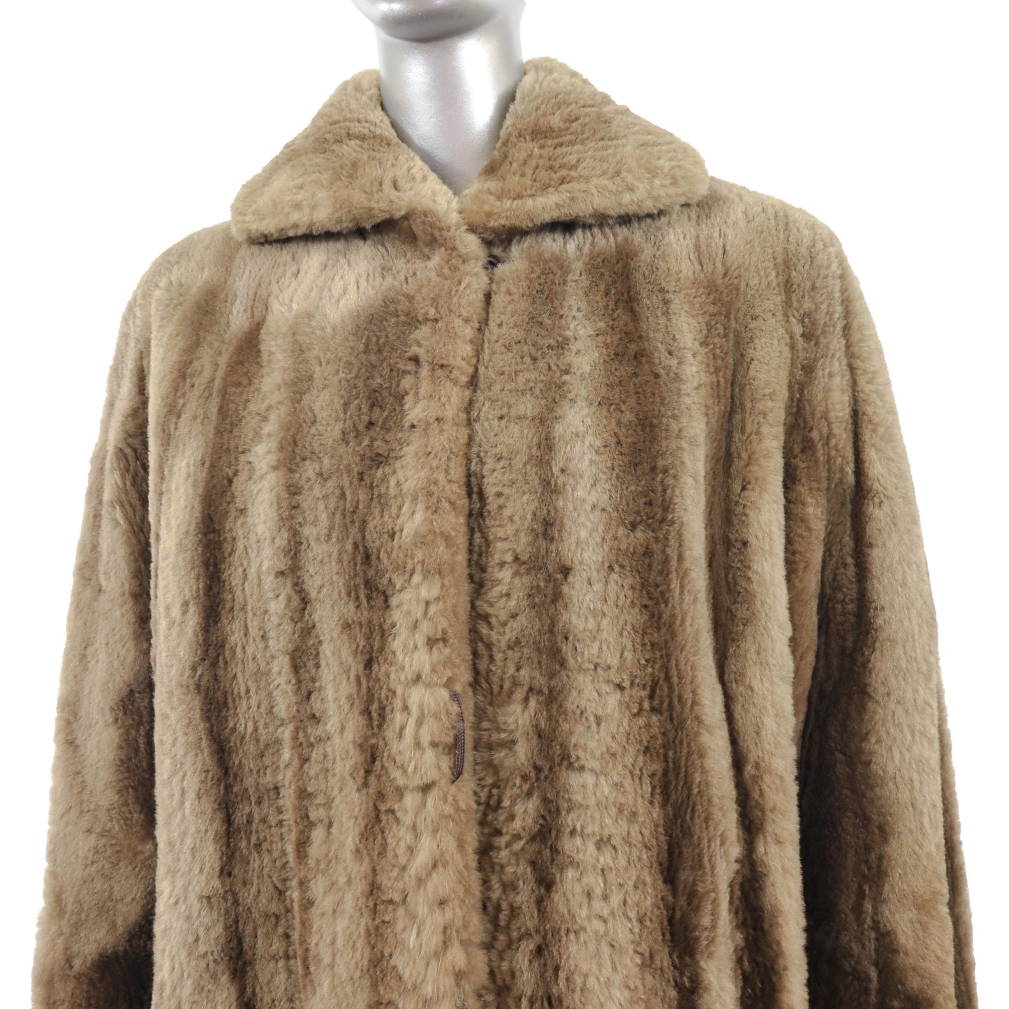 Sheared Nutria Coat- Size XL