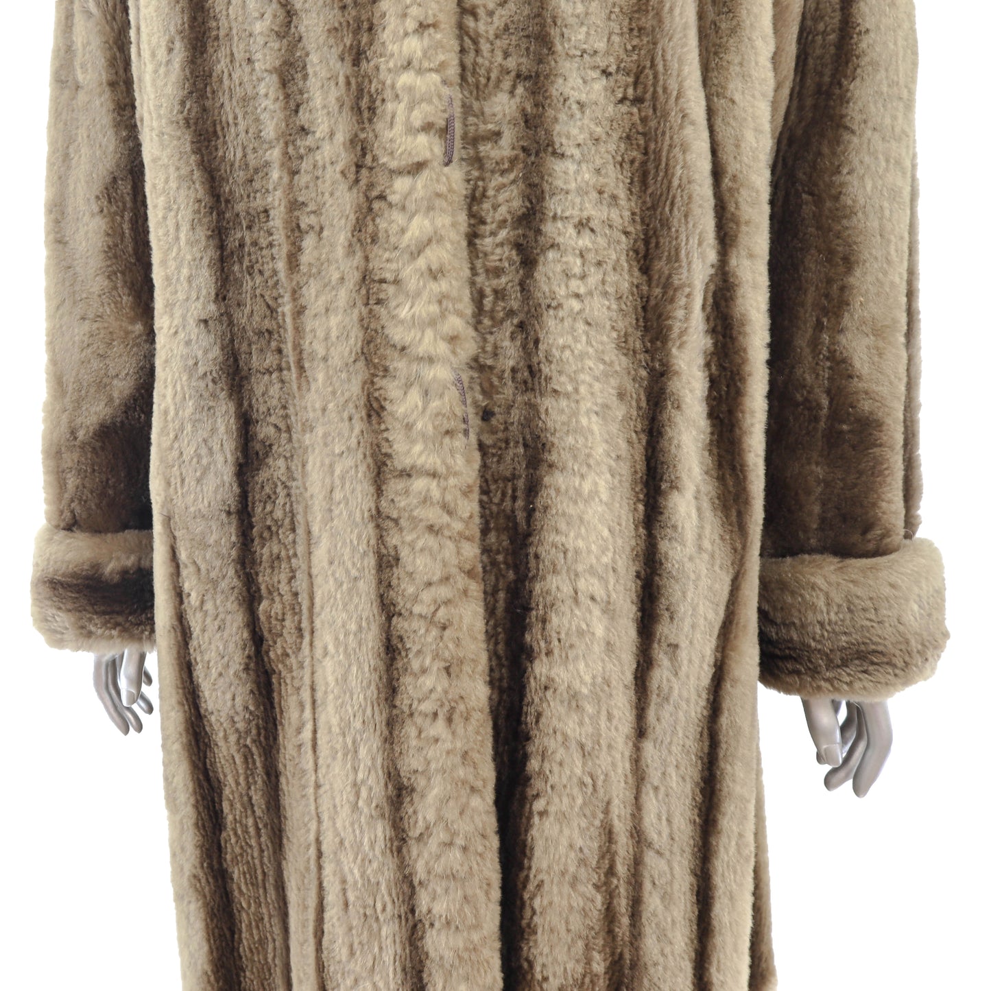 Sheared Nutria Coat- Size XL