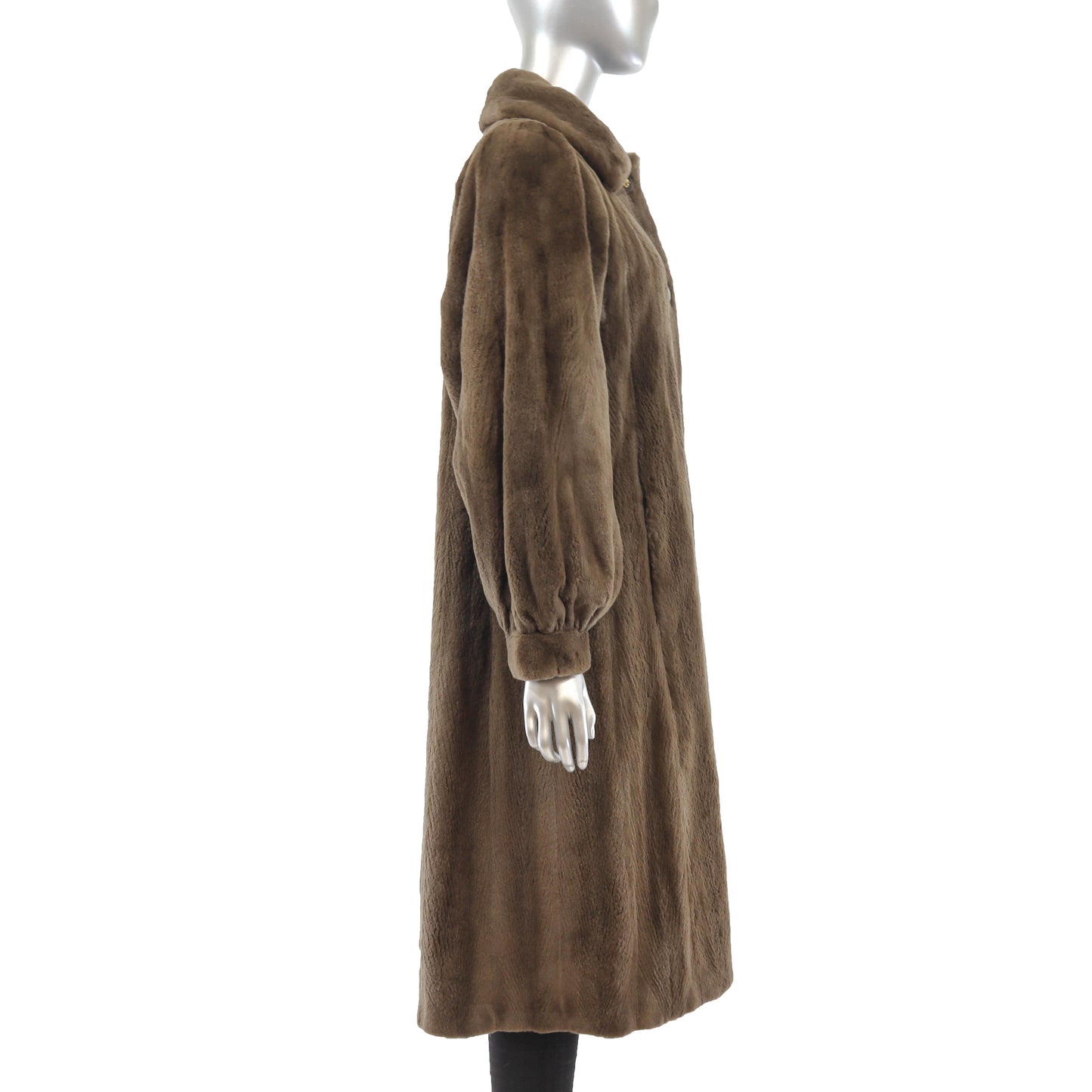 Sheared Nutria Coat- Size S