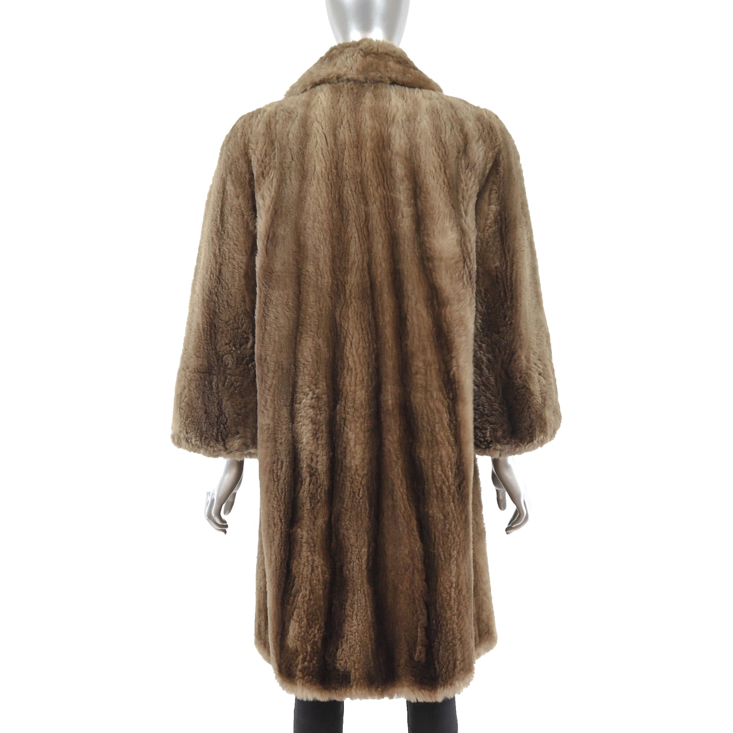 Sheared Nutria Coat- Size M