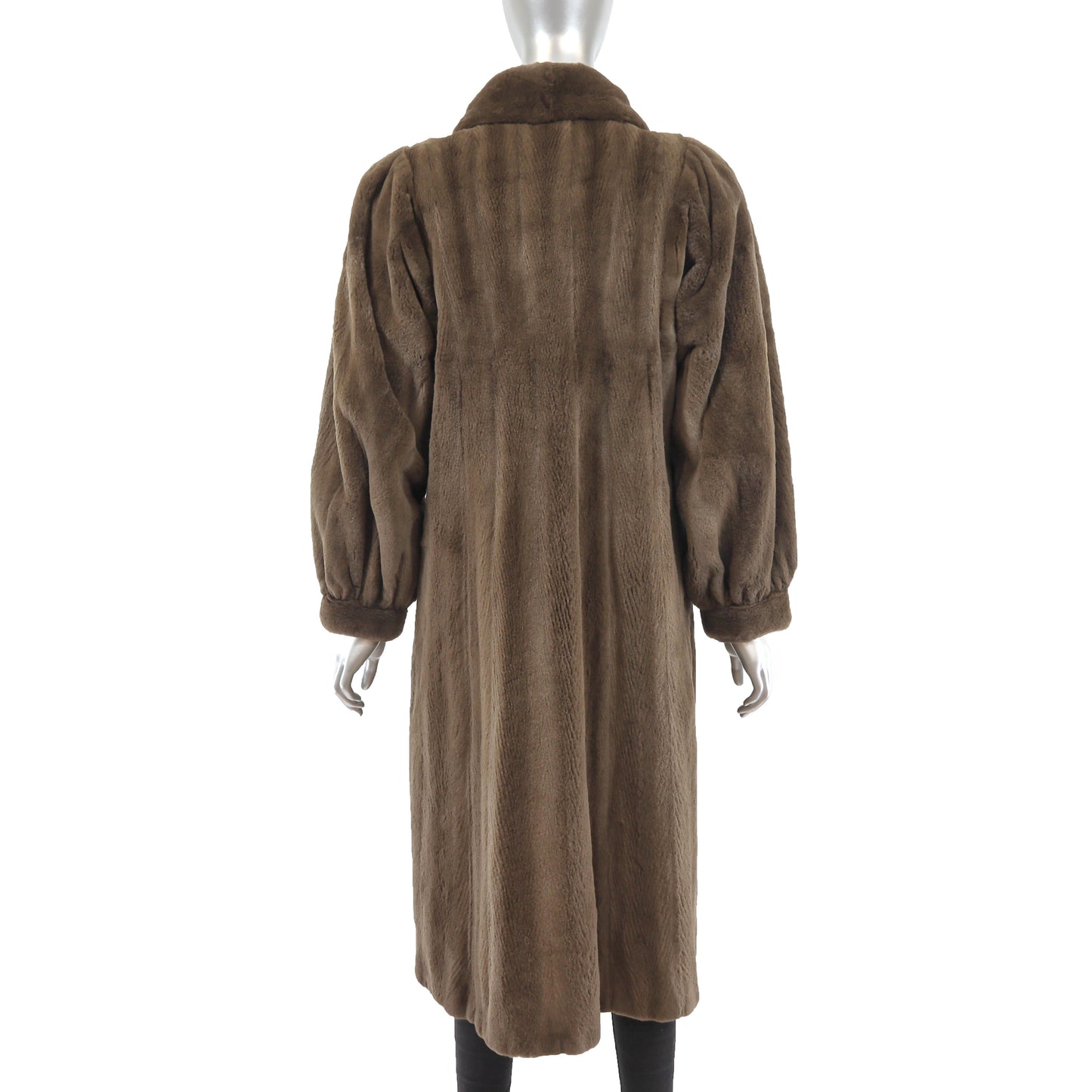 Sheared Nutria Coat- Size S