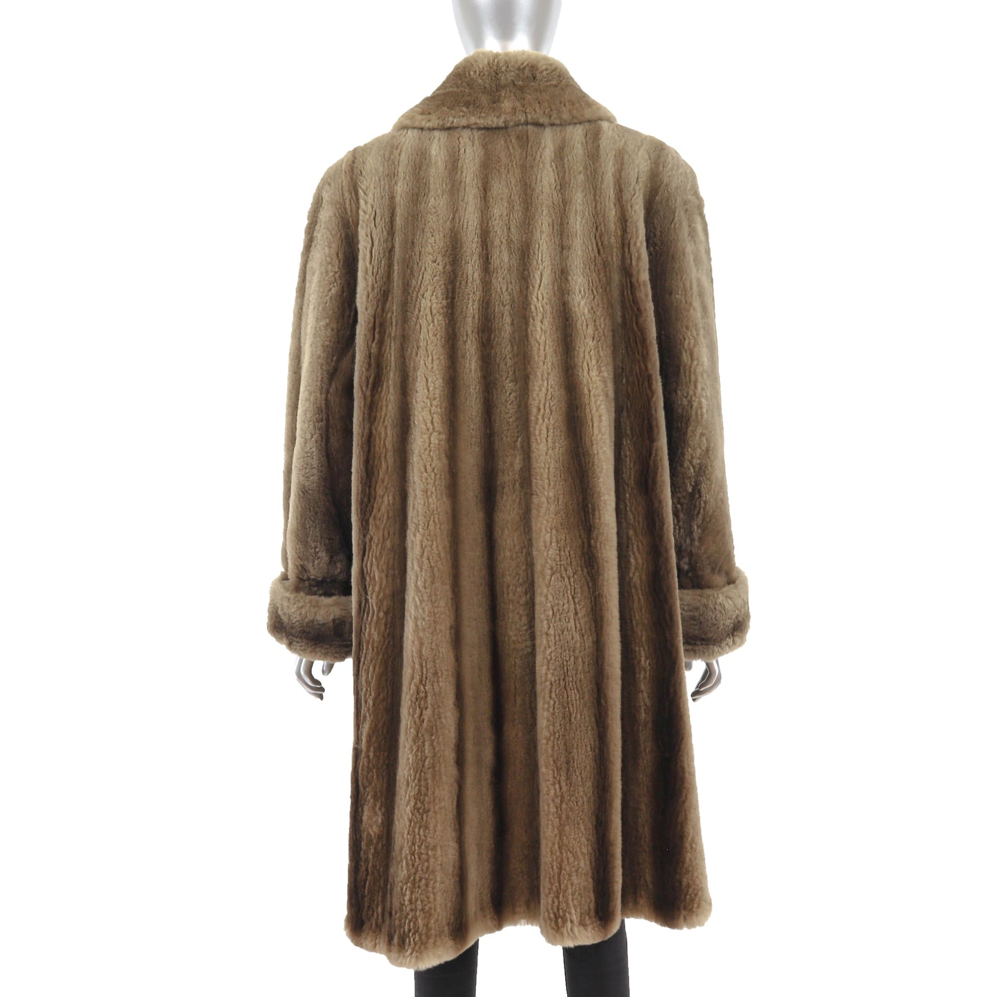 Sheared Nutria Coat- Size XL