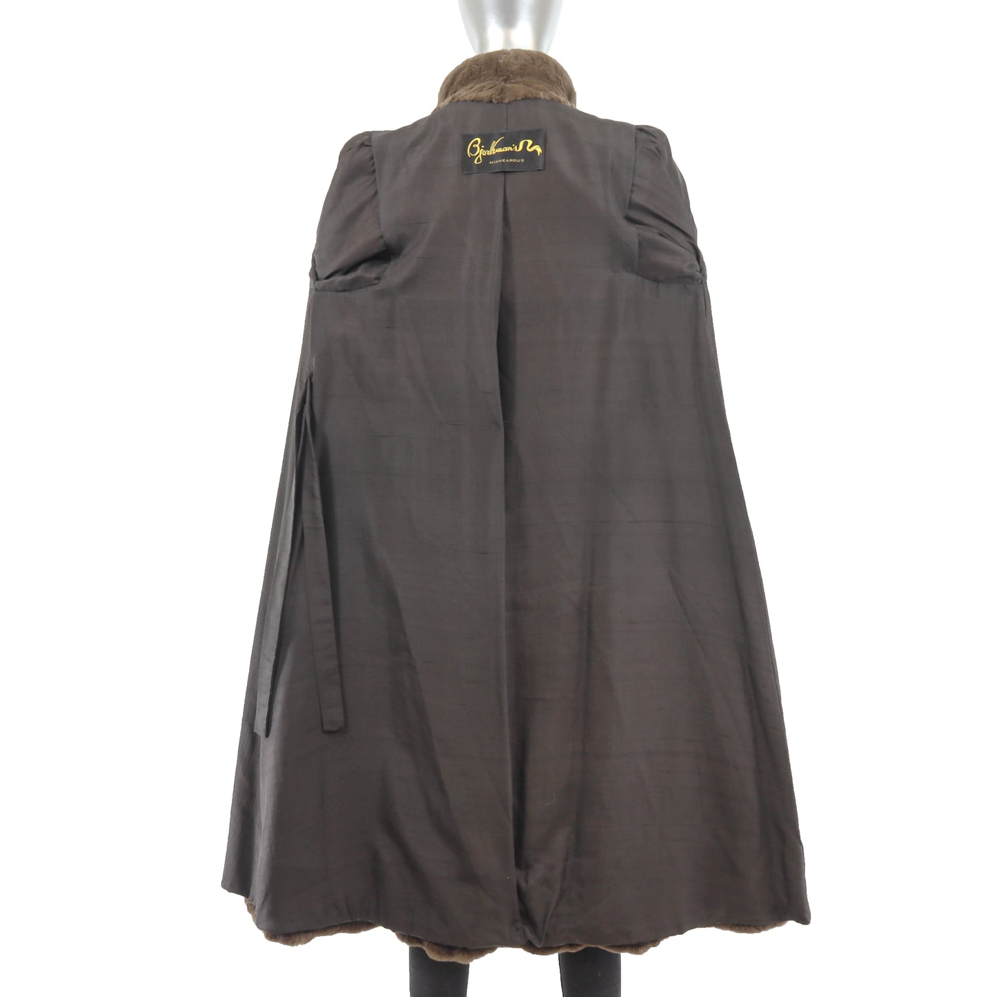 Sheared Nutria Coat- Size S