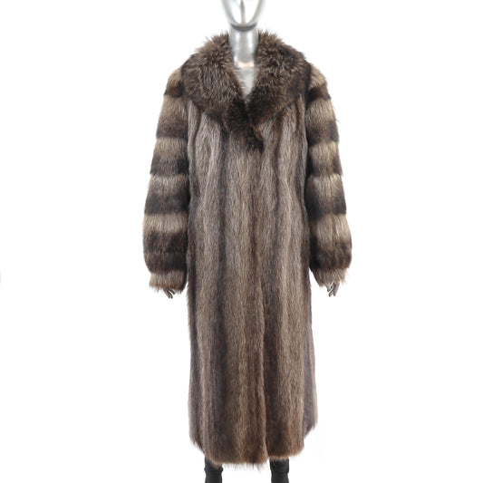 Raccoon Coat- Size M