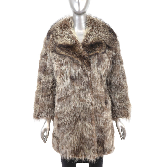 Raccoon Coat- Size S