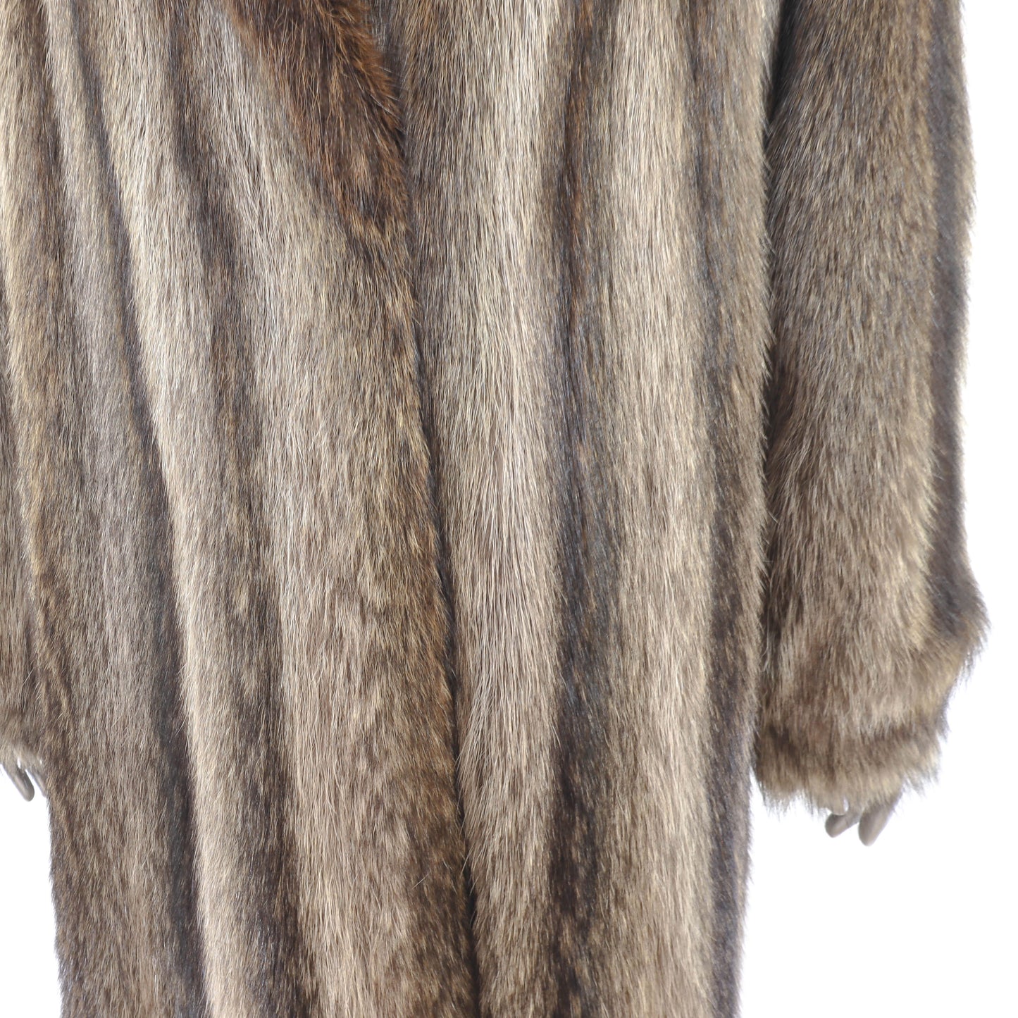 Full Length Raccoon Coat- Size XL