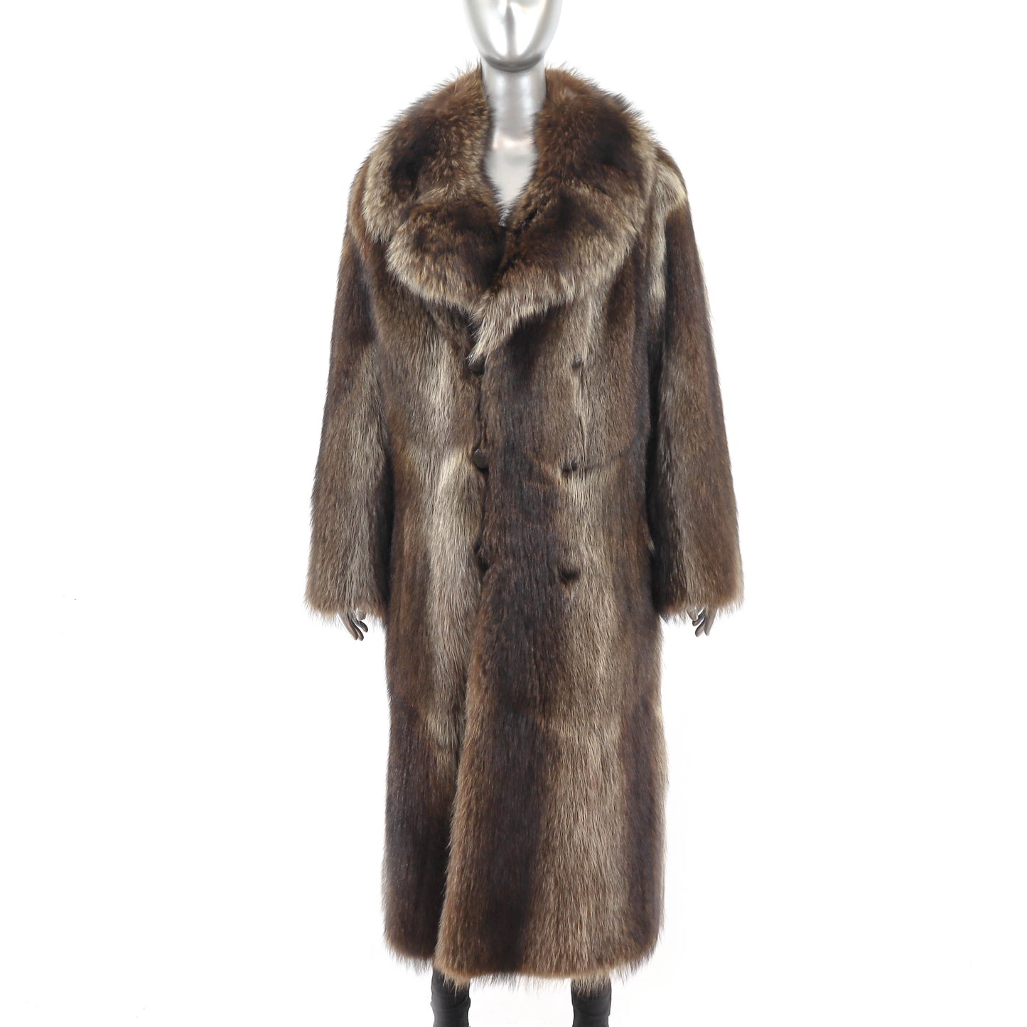 Revillon/ Saks-Fifth Avenue Men's Raccoon Coat- Size M