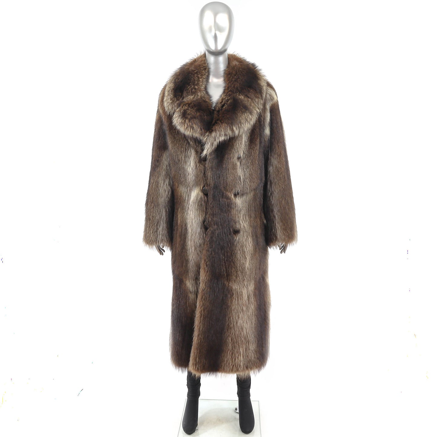 Revillon/ Saks-Fifth Avenue Men's Raccoon Coat- Size M