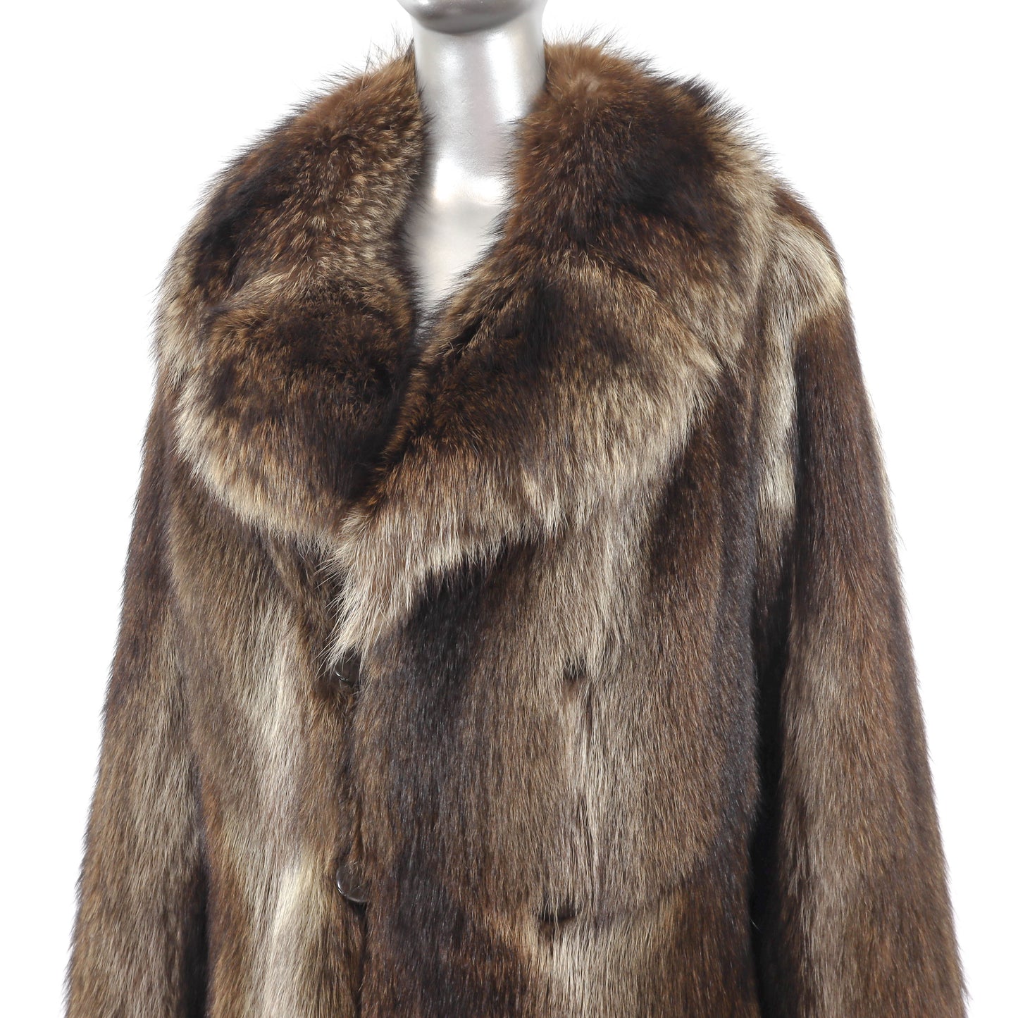 Revillon/ Saks-Fifth Avenue Men's Raccoon Coat- Size M