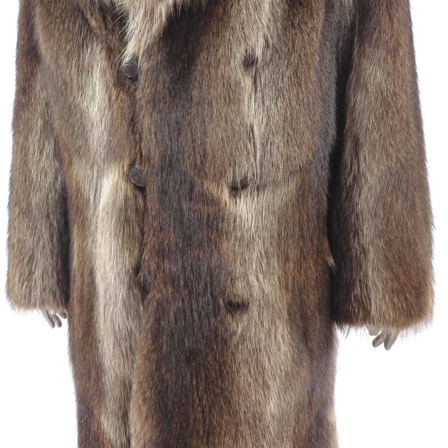 Revillon/ Saks-Fifth Avenue Men's Raccoon Coat- Size M